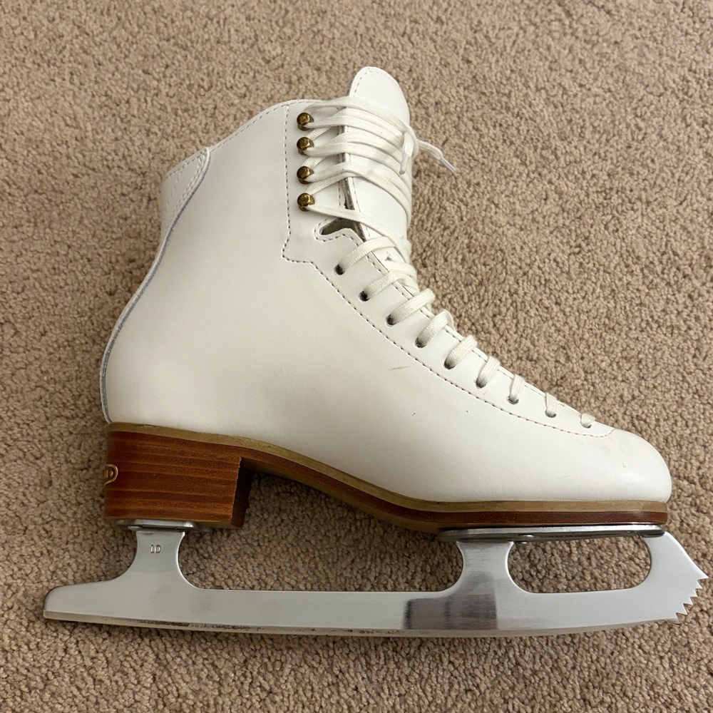 Jackson Freestyle Professional Figure Skates Mark IV Blade Women's Size 8 White - Picture 5 of 11